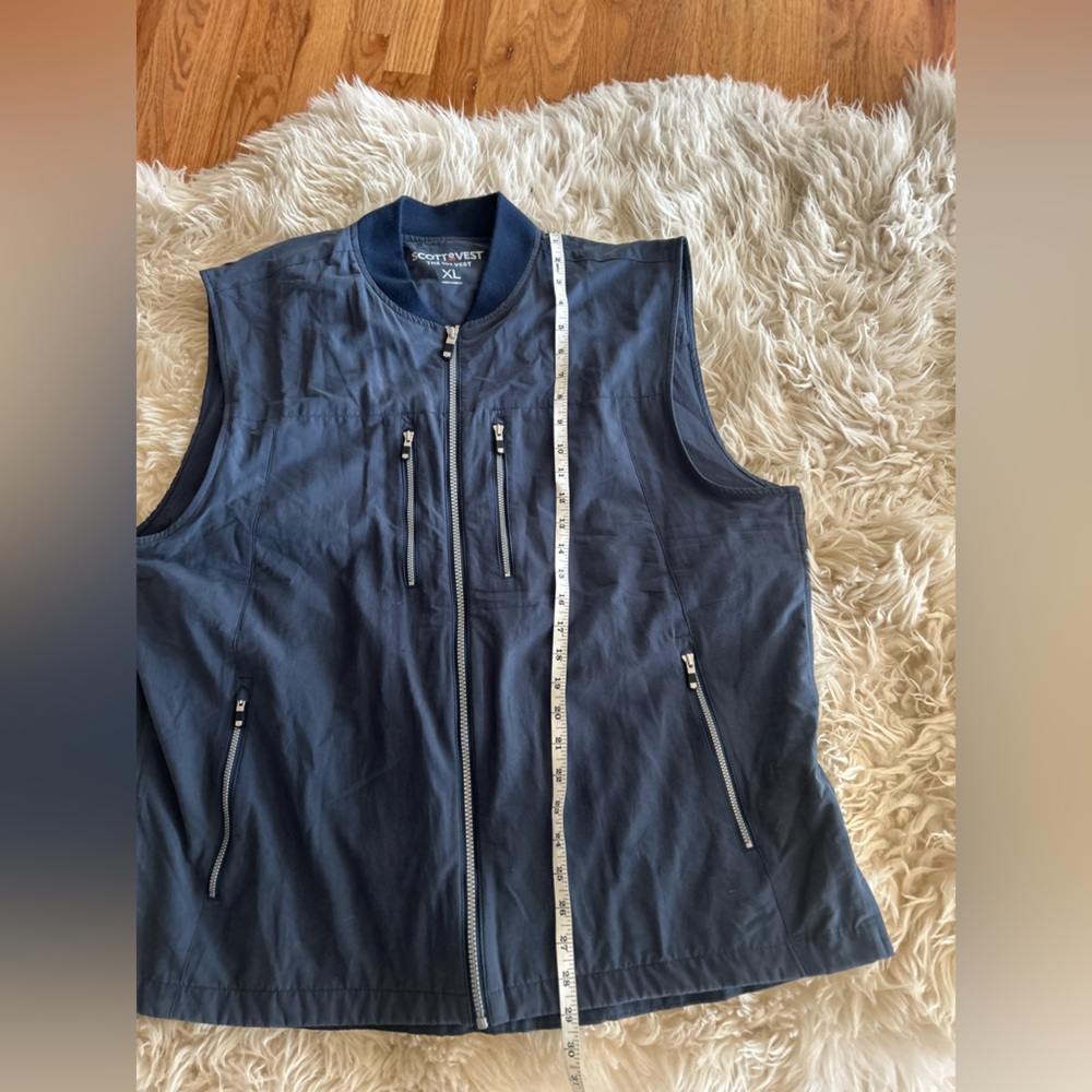 Men’s Scottevest The 101 Vest Blue sz XL - Picture 7 of 9